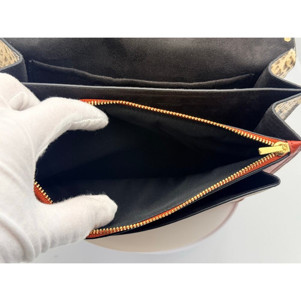 Coach Klare Crossbody Signature Canvas Rivets Black Khaki | Style 90400 - Picture 14 of 15